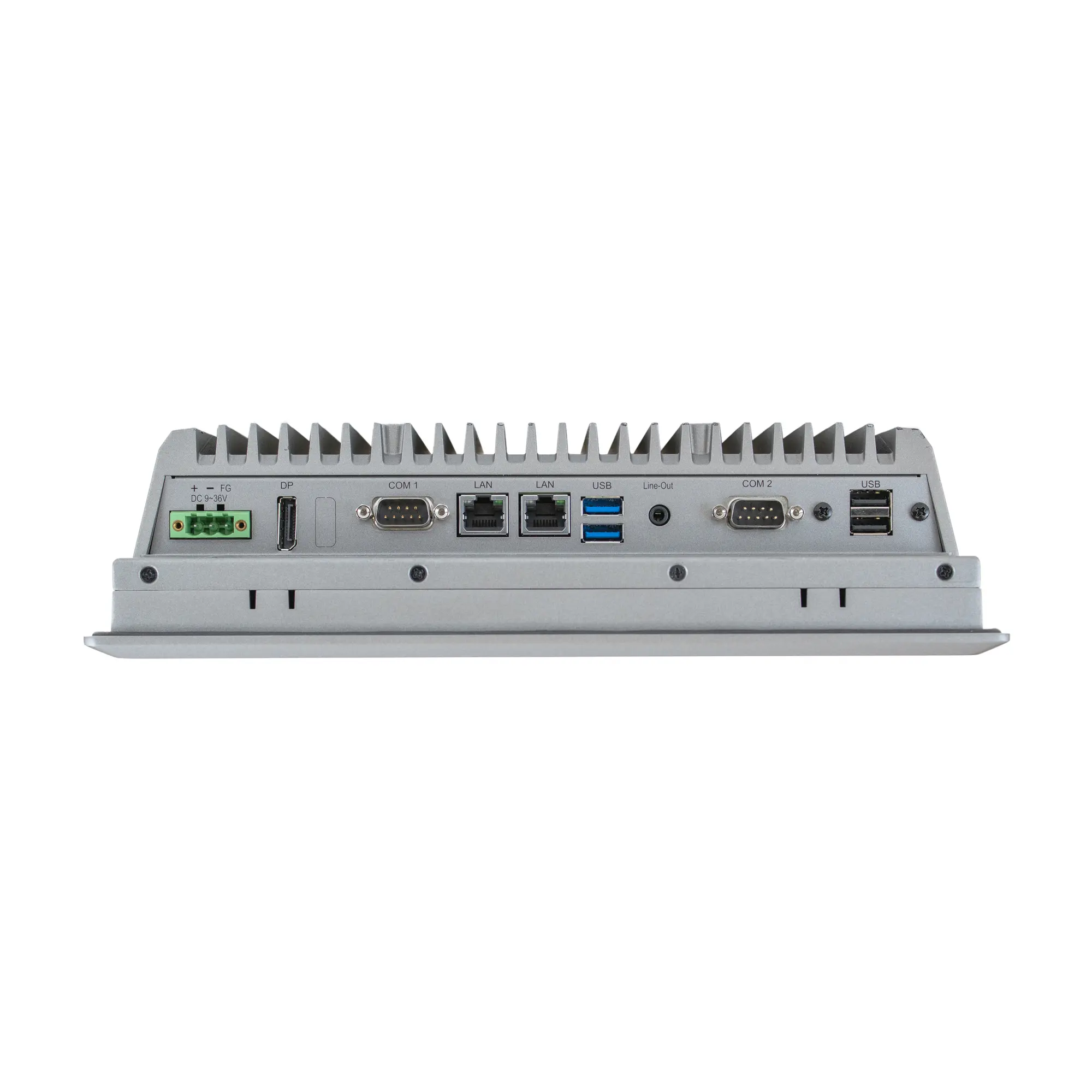 Rugged 10" industrial panel pc with multiple connection options