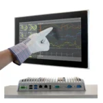 24 inch rugged glove friendly industrial panel pc with numerous connection capabilities