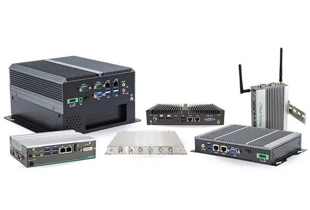 Wide range of industrial edge PCs engineered for high-performance computing in rugged environments, featuring fanless designs, wide temperature tolerance, rich I/O options, and modular expandability. Ideal for automation, machine vision, edge computing, and industrial control applications, these compact and durable systems offer reliable operation in harsh conditions