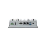 Maple Systems OMI6807CP 7" Compact Industrial PC with Windows or Linux OS, up to 32GB RAM and up to 2TB Storage bottom view showing available I/O