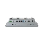 Maple Systems OMI6812CP 12" Industrial Panel PC with Windows or Linux OS, up to 32GB RAM and up to 2TB Storage bottom view showing available I/O
