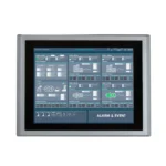 Maple Systems OMI6817CP 17" Industrial Panel PC with Windows or Linux OS, up to 32GB RAM and up to 2TB Storage front view with with image