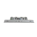 Maple Systems OMI6817CP 17" Industrial Panel PC with Windows or Linux OS, up to 32GB RAM and up to 2TB Storage bottom view showing available I/O