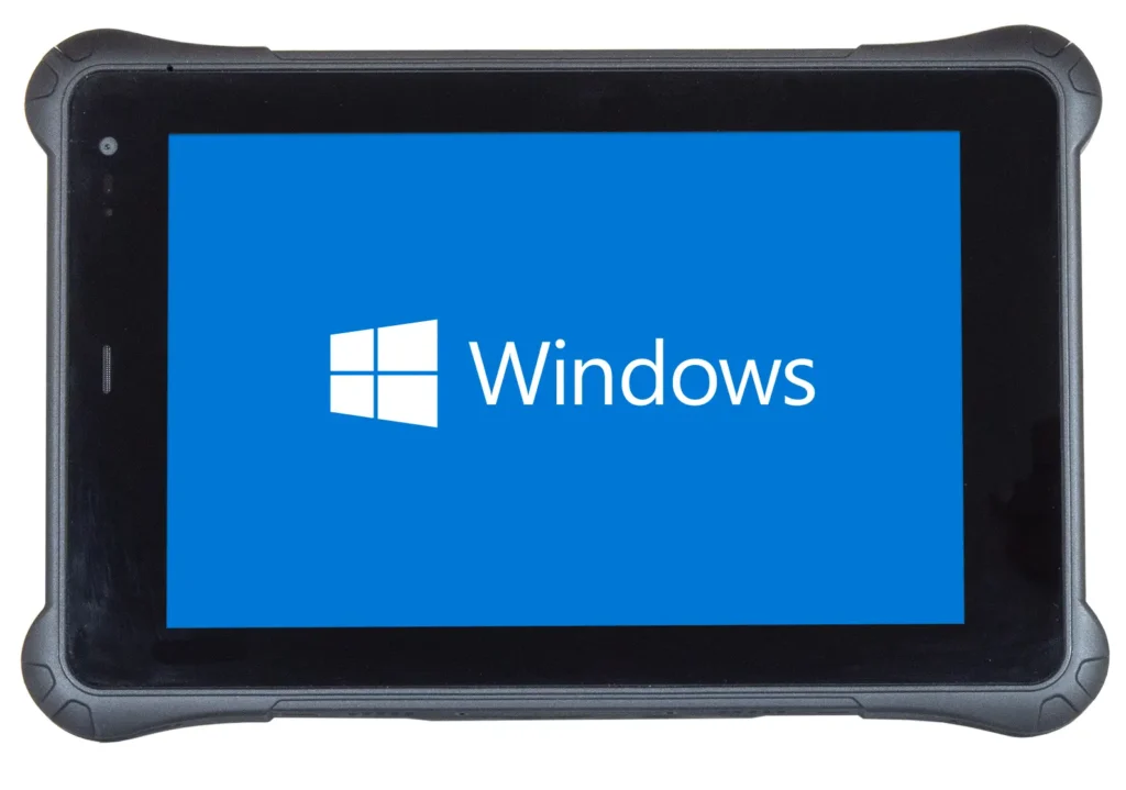 front of windows tablet