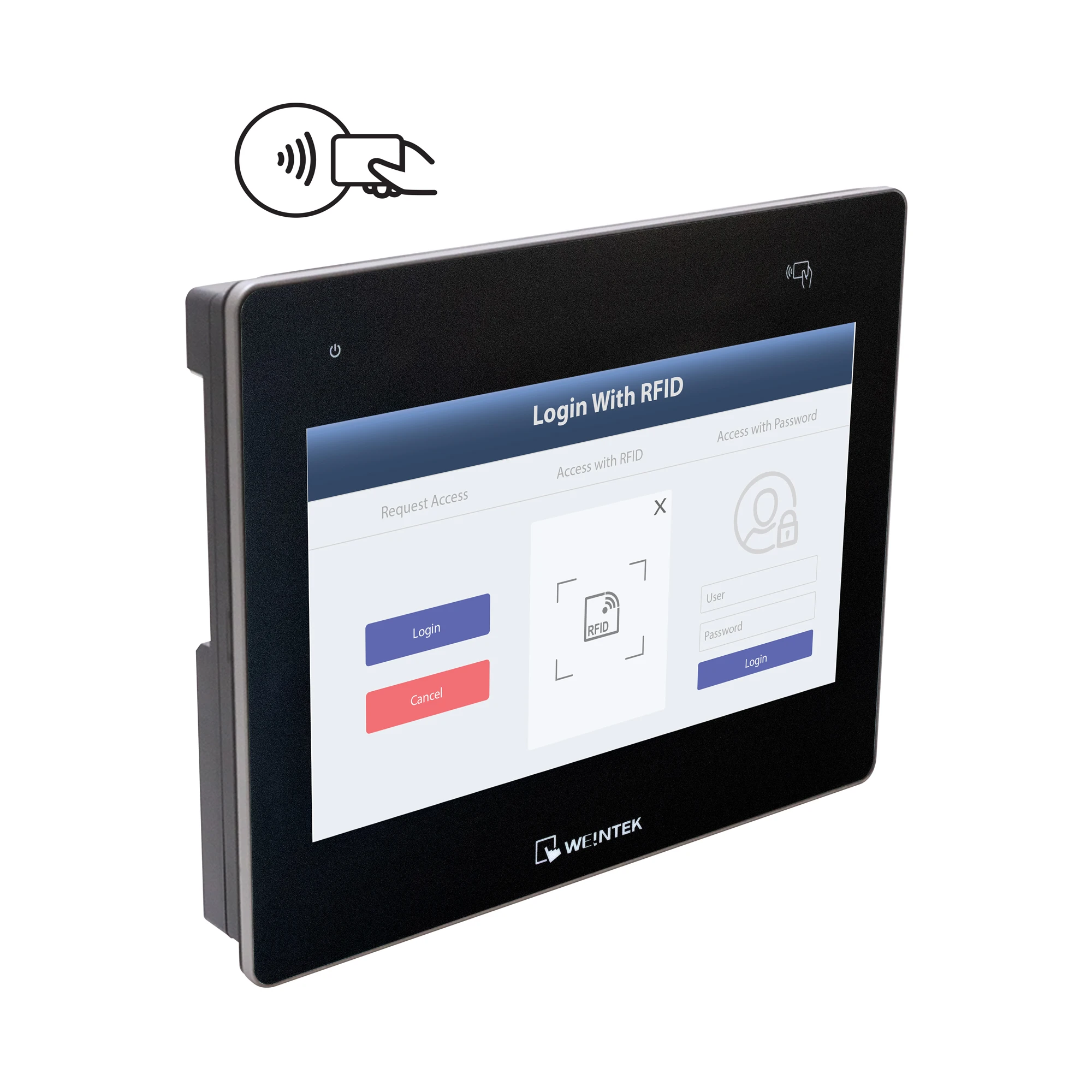 Maple Systems cMT3102Xv2R 10.1" High Performance HMI with built-in RFID scanner