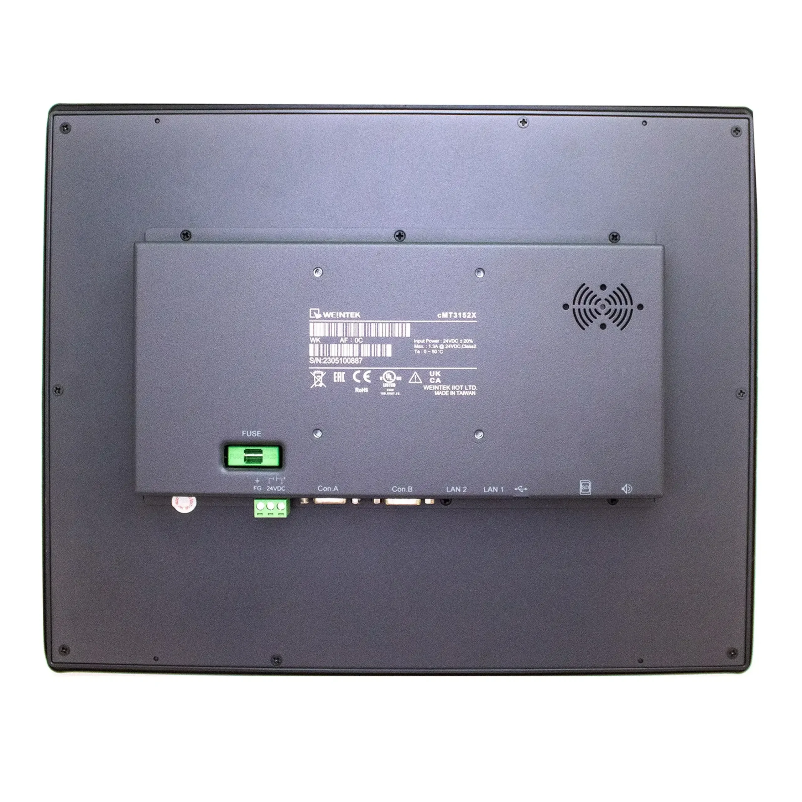Maple Systems cMT3152Xv2 15" High-Performance HMI Rear View