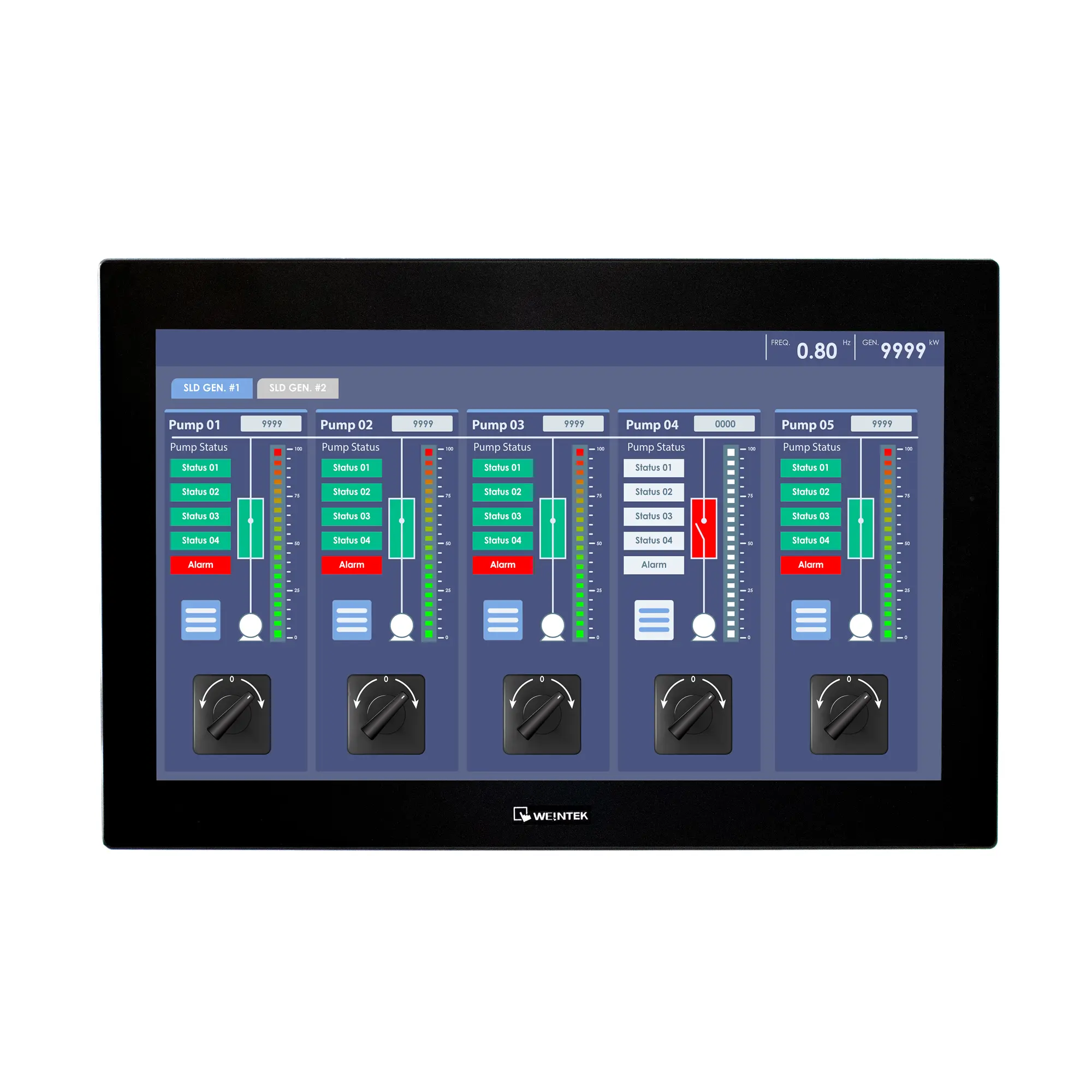 Maple Systems 21.5" cMT3218XP High Performance HMI Front image