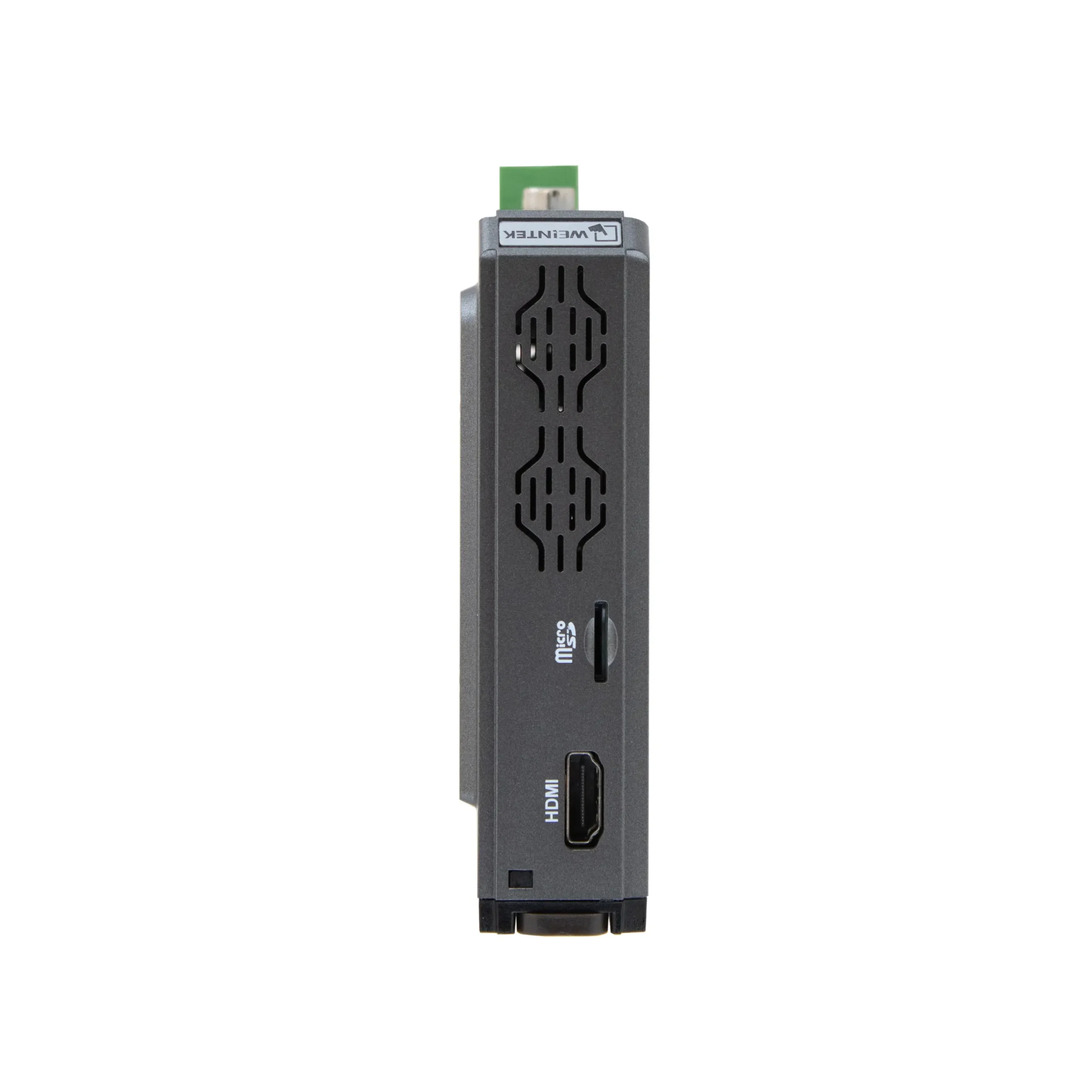 Maple Systems cMT-FHDX-820 HDMI enabled headless HMI top view showing HDMI port and SD Card Slot