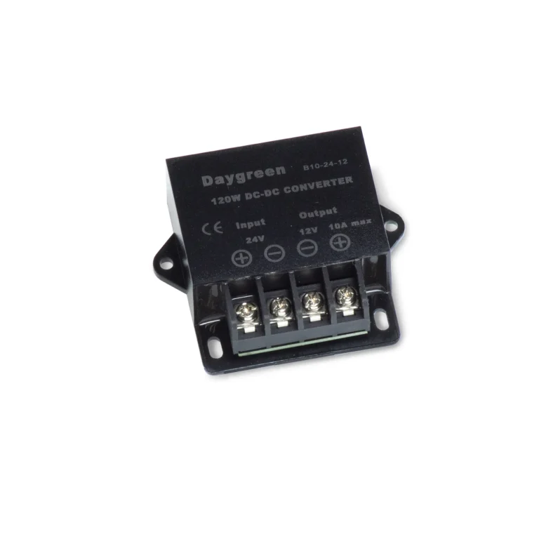 4030-0001 - 24 VDC to 12V DC Step Down Power Converter - Up to 10A, 120W