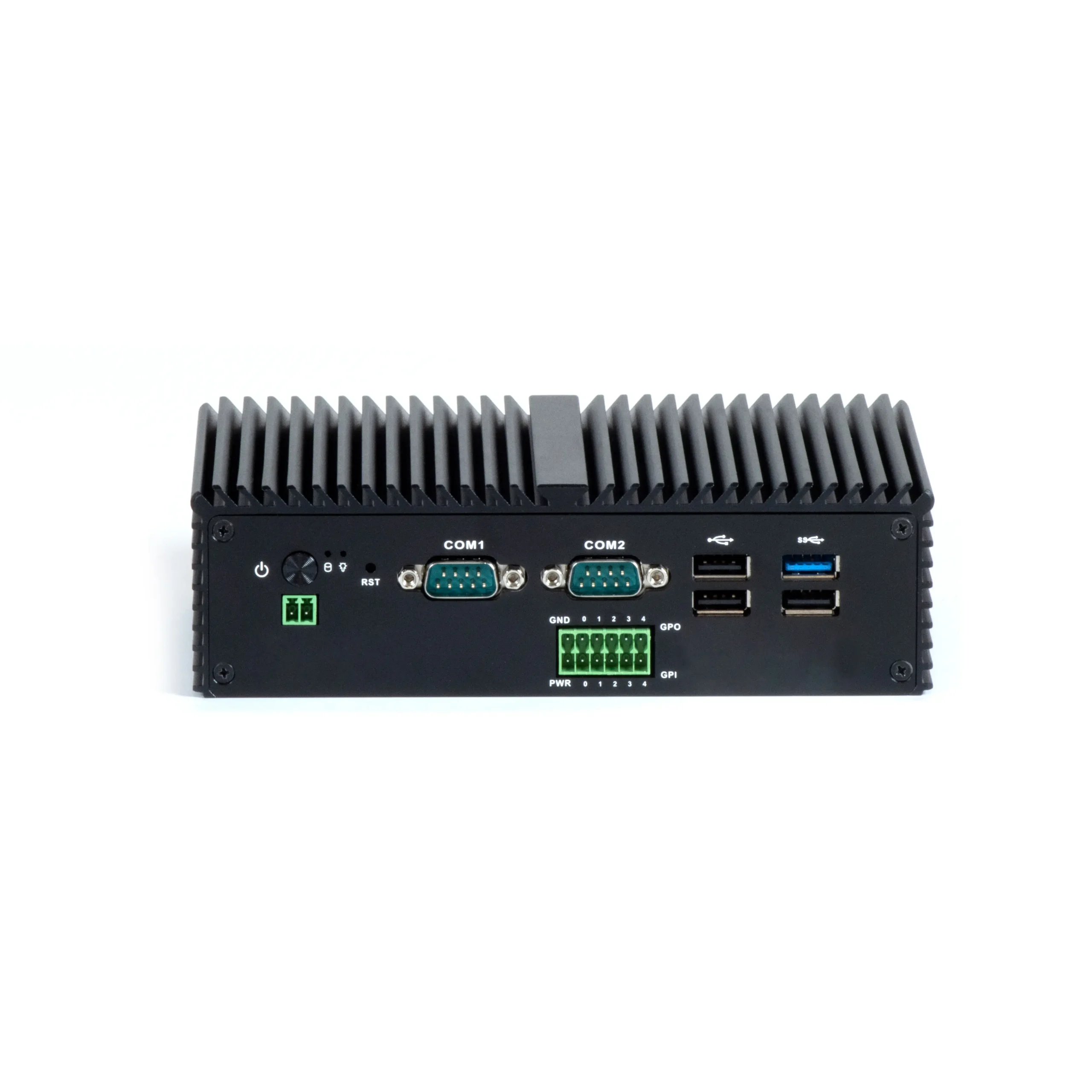 IPC2115A – Front Image – Mini Industrial Box PC, Fanless, Intel Alder Lake-N N10 Quad Core Mini Industrial Box PC, Fanless, Intel Alder Lake-N N10 Quad Core