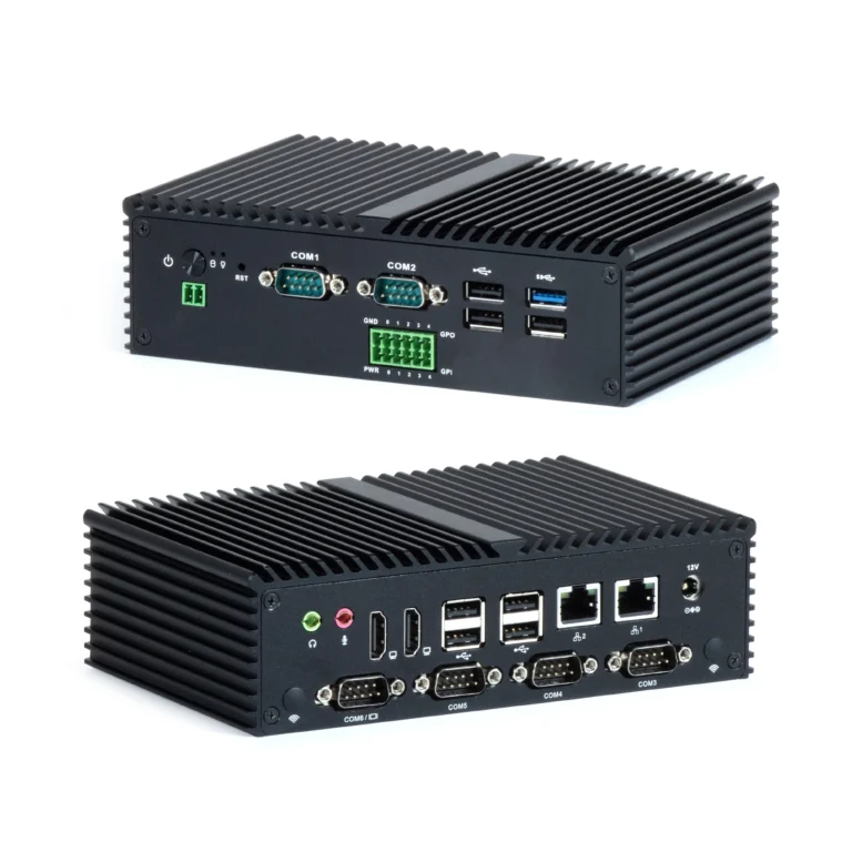 Mini Industrial Box PC, Fanless, Intel Alder Lake-N N10 Quad Core