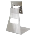 Rear view of Maple Systems Stainless Steel Desktop Stand for our Industrial Monitors and Panel PCs