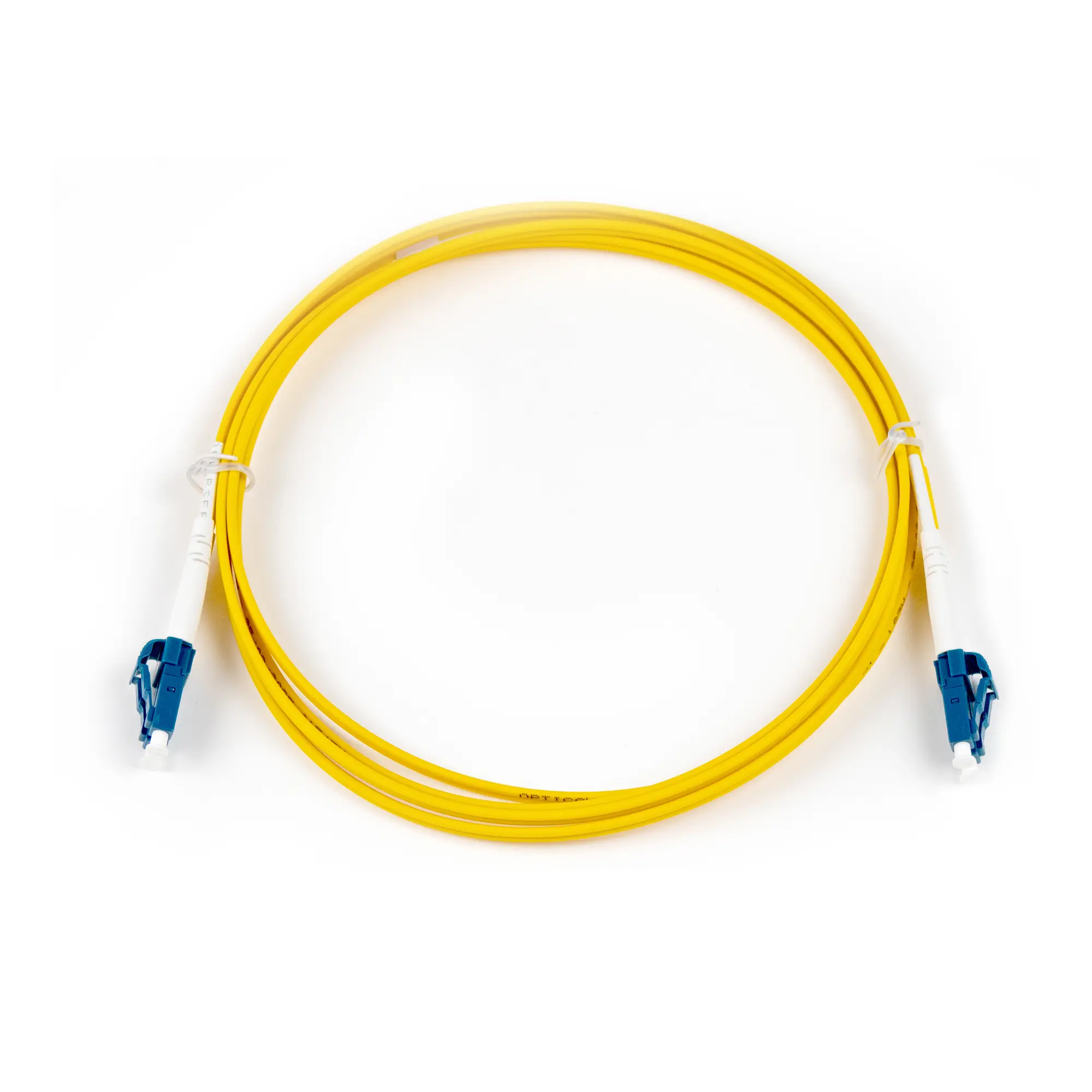 SC010002 | Fiber Optic Patch Cable, LC to LC, Single-mode, SMF, OS2 (9/125μm), Duplex, 6ft