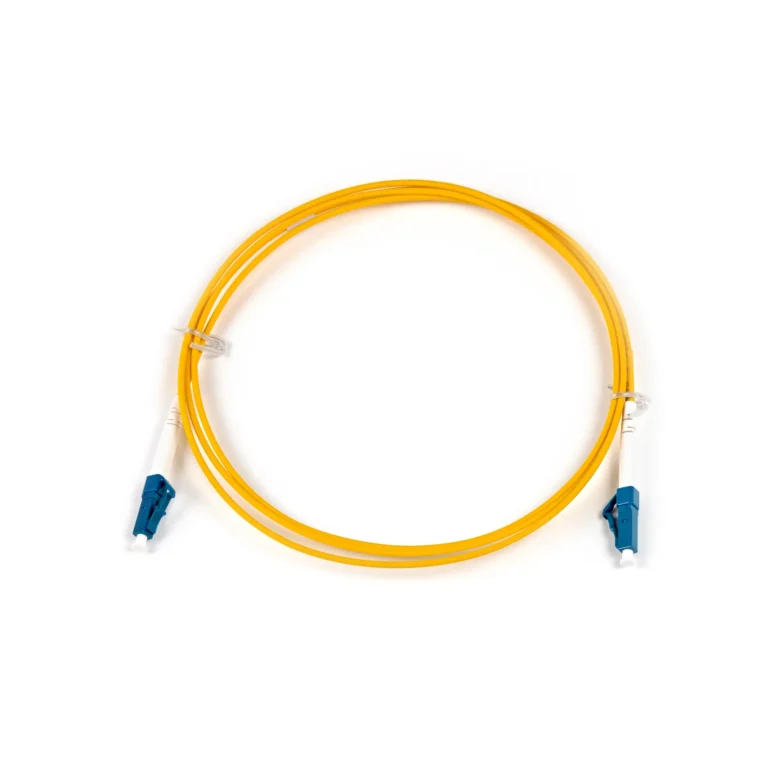 SC030001 | Fiber Optic Patch Cable, LC to LC, UPC Simplex SMF, OS2 (9/125μm) LSZH, 5'