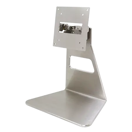 Maple Systems Stainless Steel Desktop Stand for our Industrial Monitors and Panel PCs