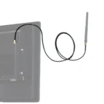 Installed durable cable designed to boost Wi-Fi range and performance for industrial PCs.