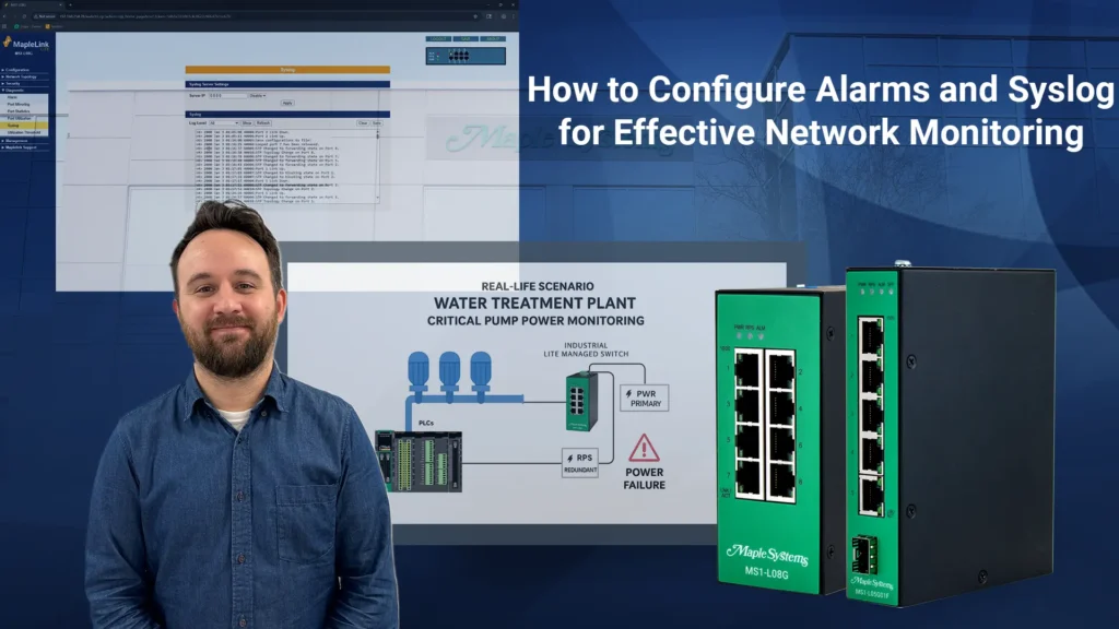 How to Configure Alarms and Syslog for Effective Network Monitoring