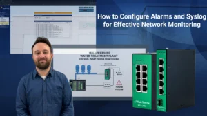 YouTube Thumbnail - How to Configure Alarms and Syslog fofr Effective Neworking