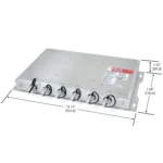 AEx-2410_Dimension-view AEx-2410 | C1D2, Extended Temp, Industrial Box PC - Dimensional View