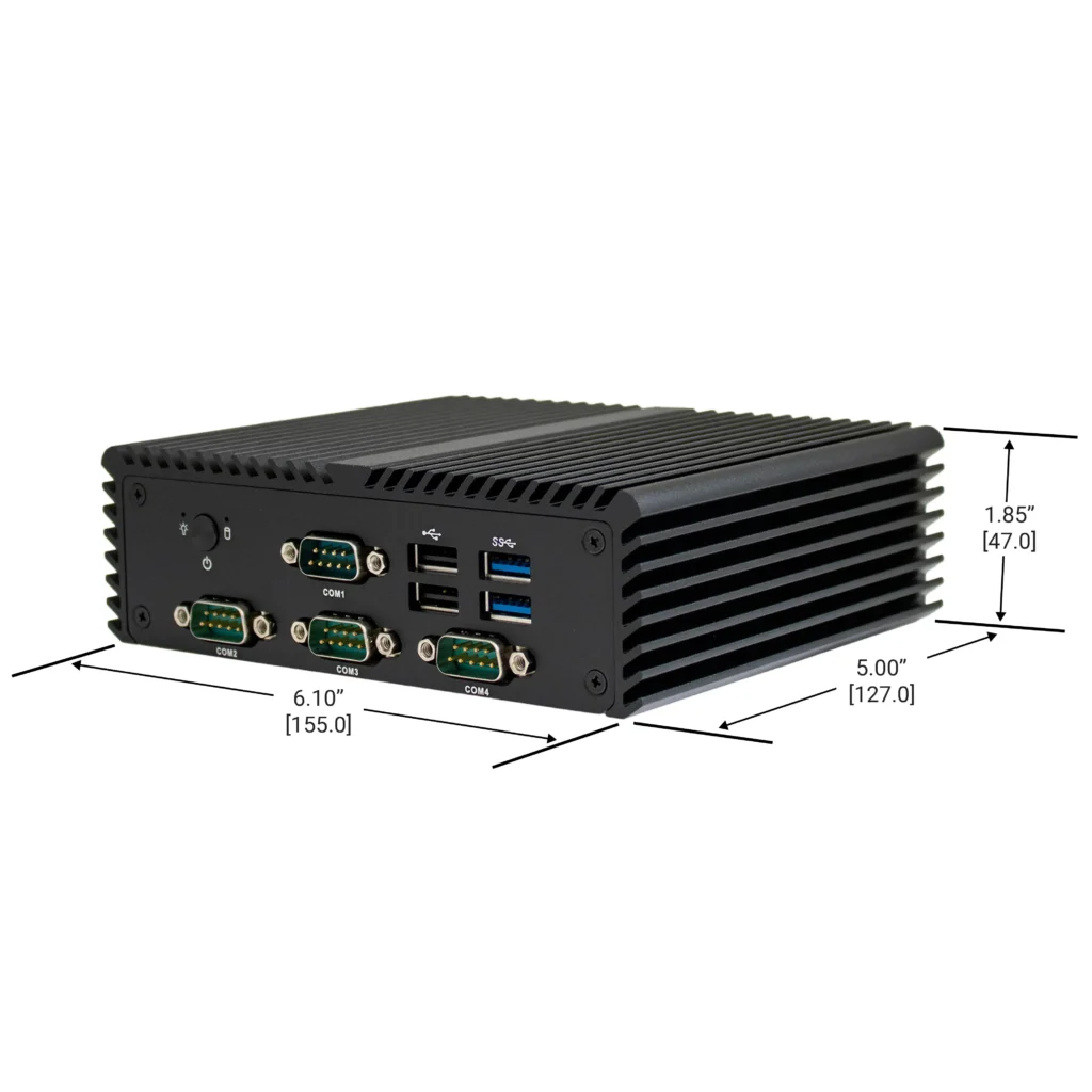 Mini Industrial Box PC, Fanless, Optional Wi-Fi