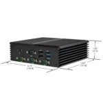 IPC2110A_Dimension-view IPC2110A | Mini Fanless Industrial PC - Dimensional View