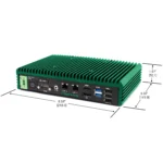 Industrial Box PC | fanless, 4GLTE, extended operating temperature range - Dimensional View