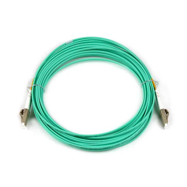 SC020002 | Fiber Optic Patch Cable, LC to LC, Duplex MMF, OM3 (50/125μm) LSZH, 30'