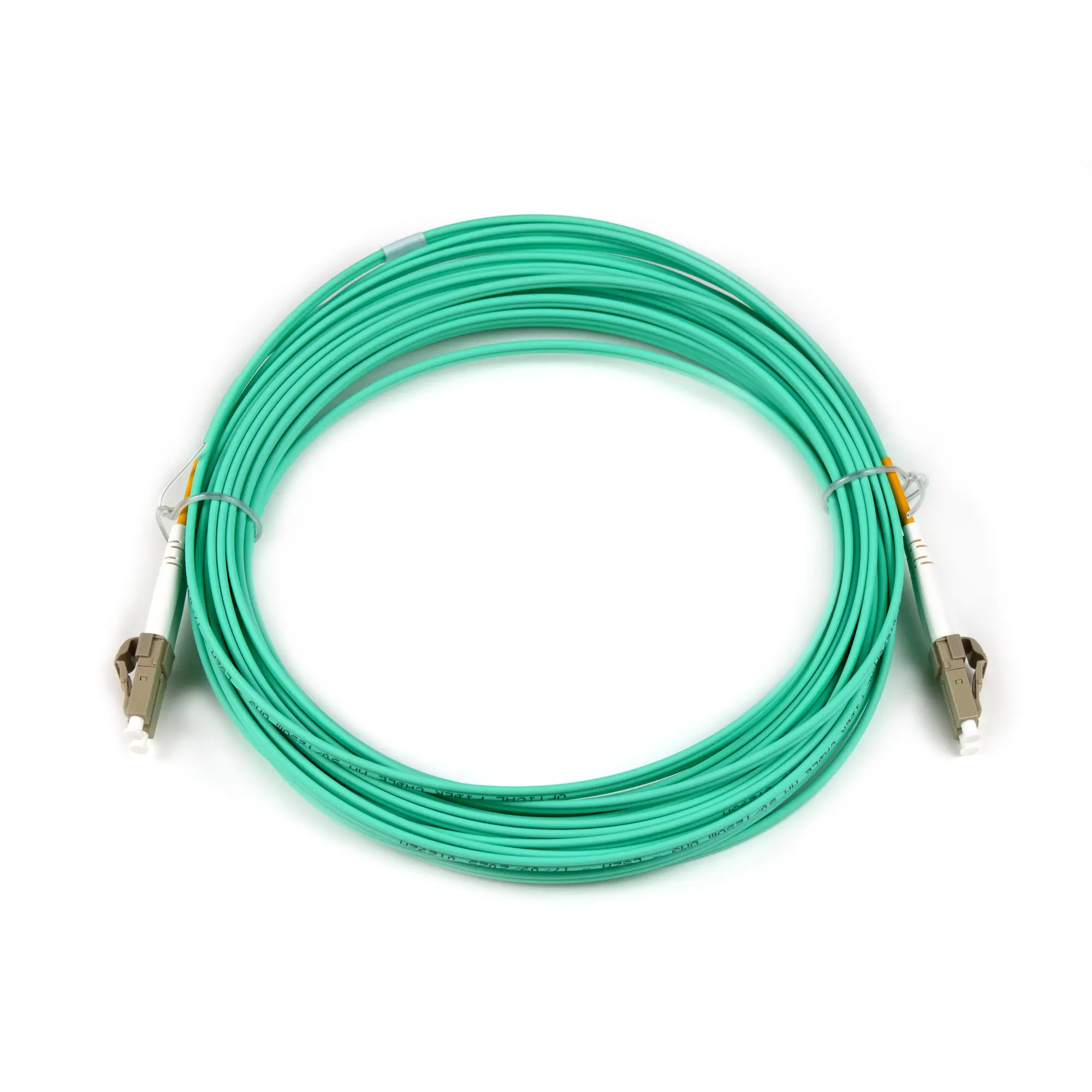 SC020002 | Fiber Optic Patch Cable, LC to LC, Duplex MMF, OM3 (50/125μm) LSZH, 30'