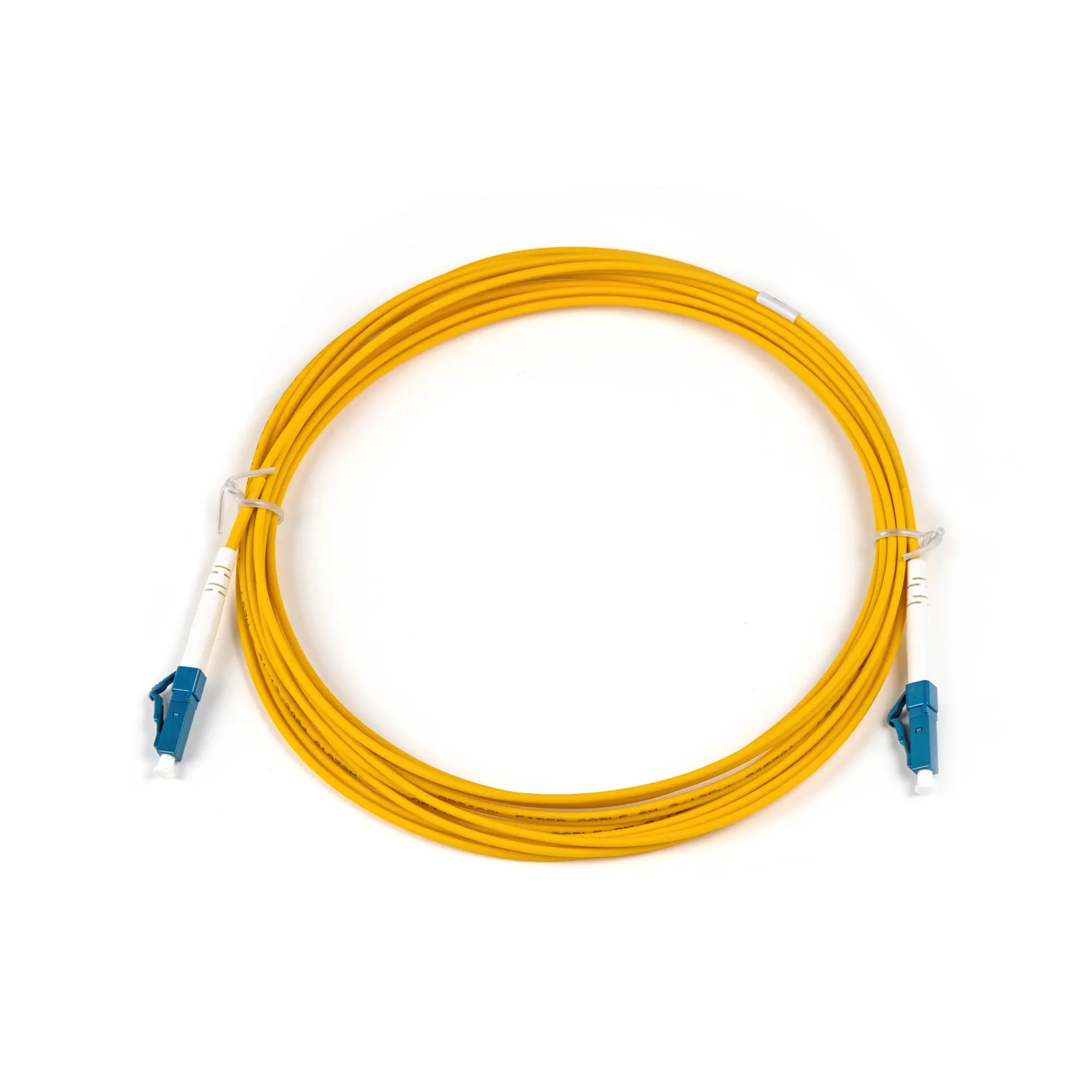 SC030004 | Fiber Optic Patch Cable, LC to LC, UPC Simplex SMF, OS2 (9/125μm) LSZH, 15'