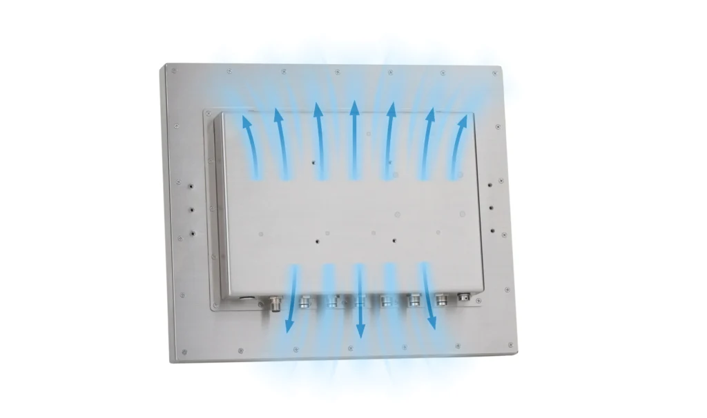 Water Proof Industrial PC with a Fanless Design Fanelss designed Industrial waterproof PC for washdown environements