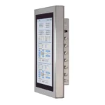 17" stainless steel industrial panel PC with IP66/IP69K protection, fanless design, and Intel® processor options. Ideal for food, beverage, outdoor kiosk and self service, and automation environments requiring durability and hygiene.