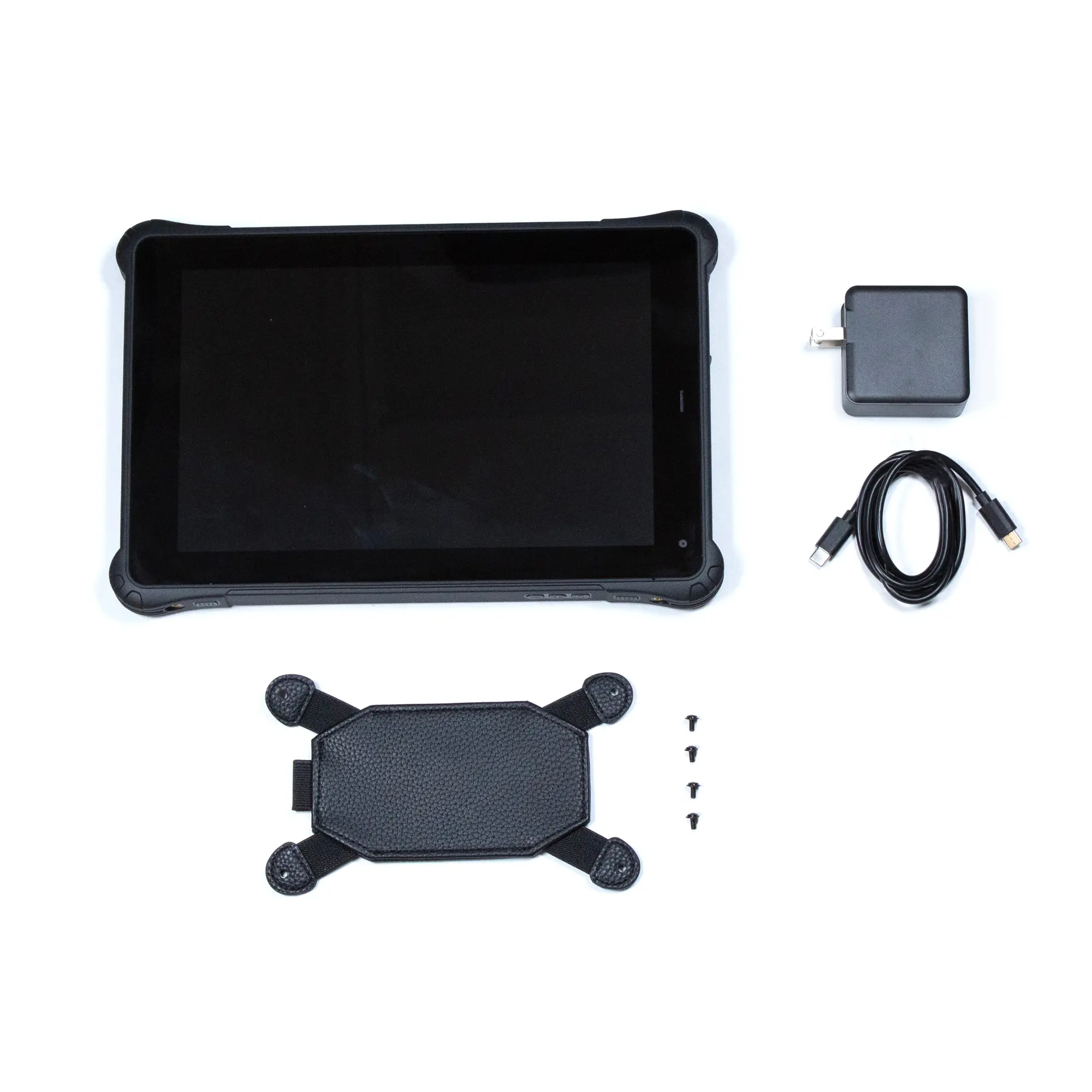 RT1110 Rugged Tablet - an at a glance look at what you get in the box with each purchase