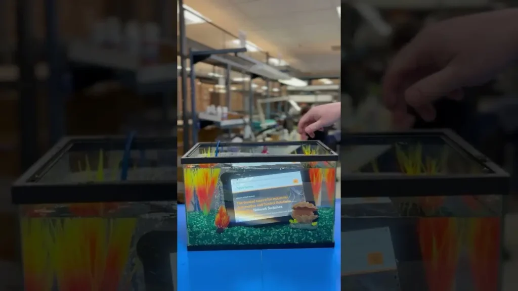 Watch as we completely submerge a Rugged Tablet, and it still works