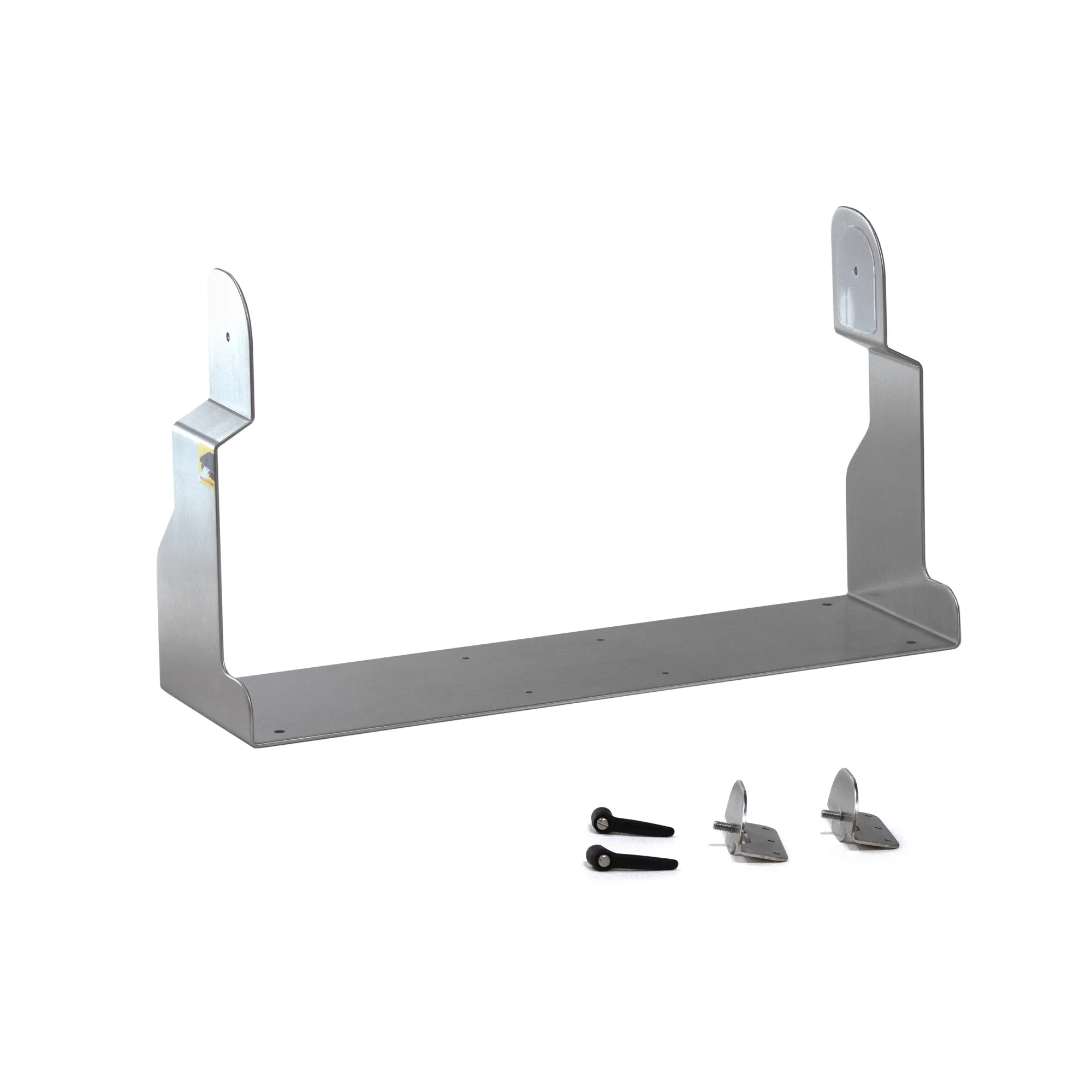 SK-PC8117AP-17inch-yoke Durable U-Stand mounting kit designed for the Maple Systems PC8117AP waterproof panel PC. Enables secure desktop or freestanding installation for industrial and kiosk applications.