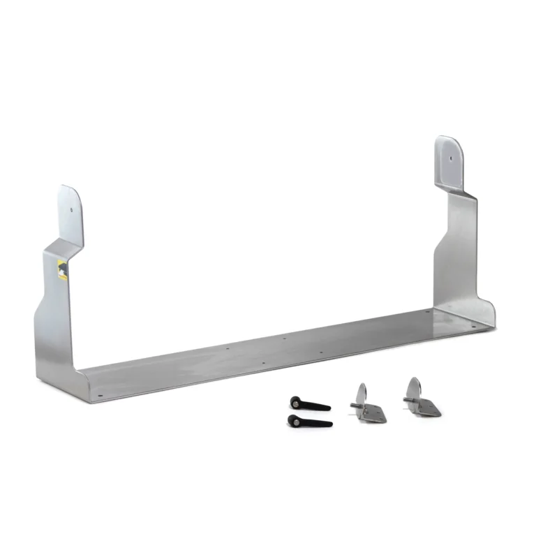 Durable U-Stand mounting kit designed for the Maple Systems PC8121AP waterproof panel PC. Enables secure desktop or freestanding installation for industrial and kiosk applications.