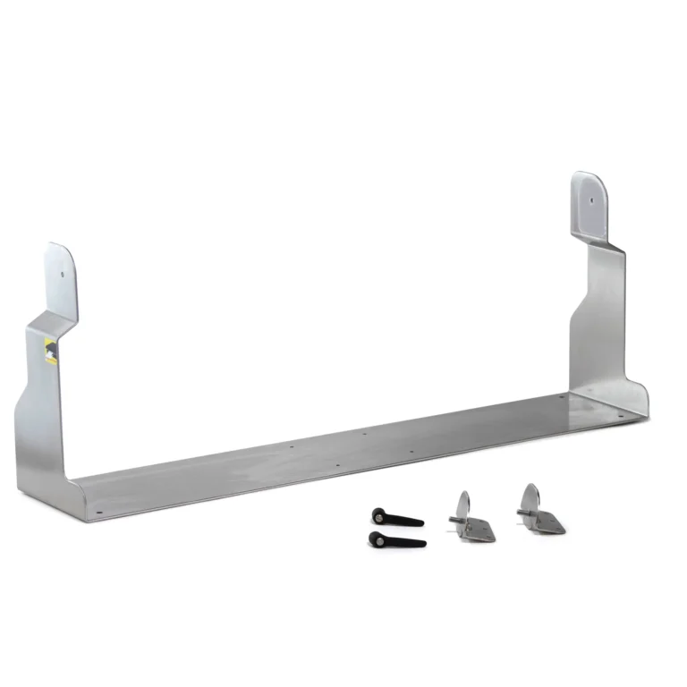 Durable U-Stand mounting kit designed for the Maple Systems PC8124AP waterproof panel PC. Enables secure desktop or freestanding installation for industrial and kiosk applications.