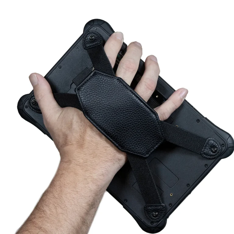 Maple Systems Rugged Tablets come with a hand strap in the box with each purchase