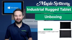 We'll unbox, cover key hardware features, give a detailed I/O overview, and power on the unit for a capacitive touch demo with gloves.