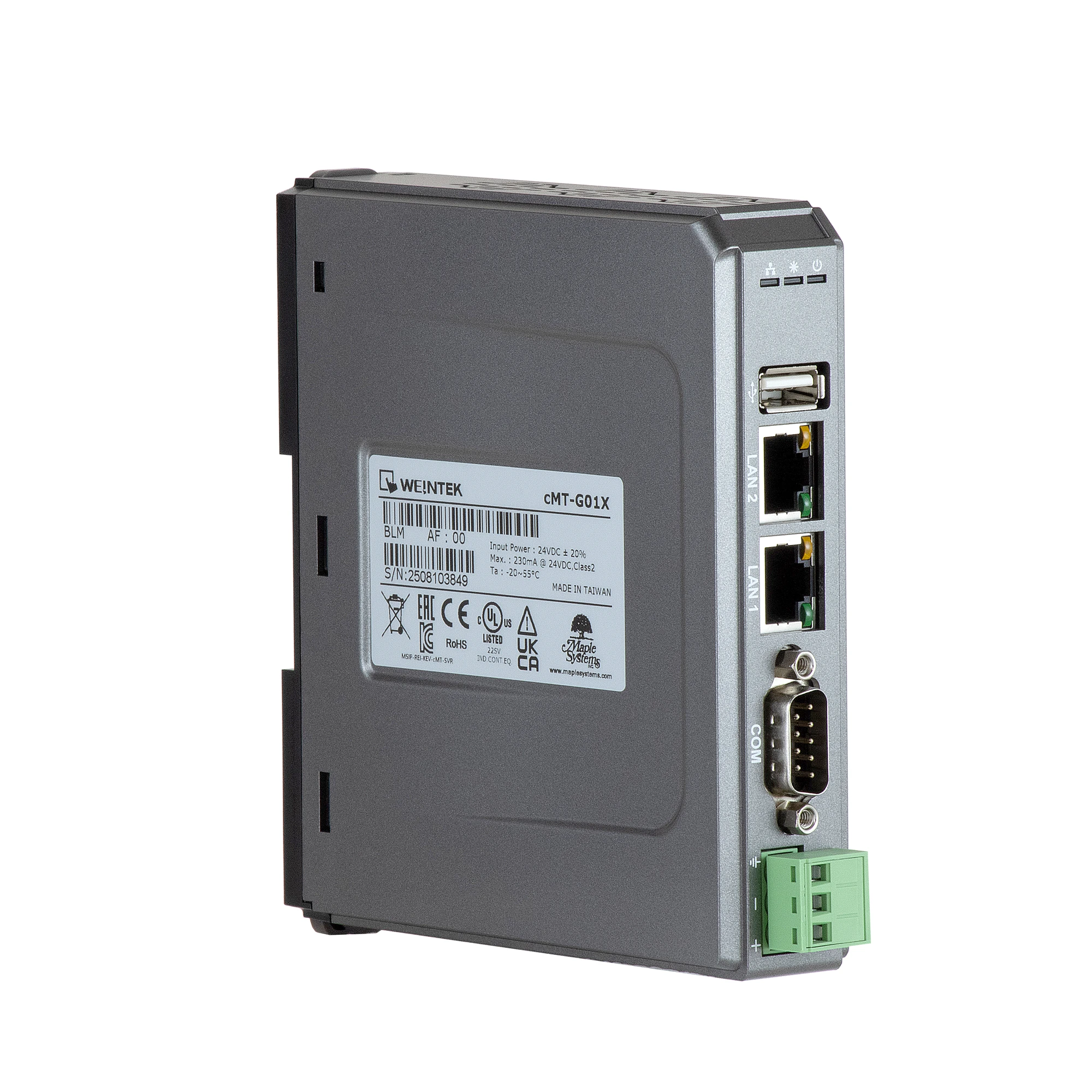 IIoT Communication Gateway, convert different brands of PLCs to Modbus / OPC UA / MQTT protocol standards