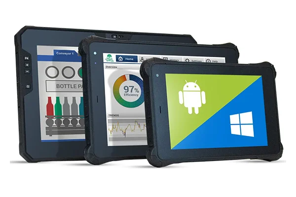 Industrial Network Switches Android and Windows Rugged Tablets