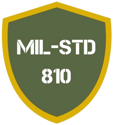 MIL-STD-810 seal MIL-STD-810 badge