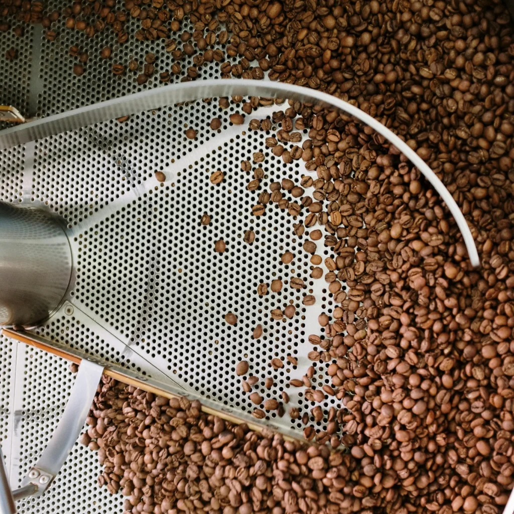 A coffee bean sifter