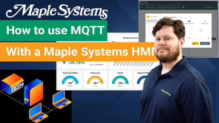 Cover image for How to use MQTT with a Maple Systems HMI