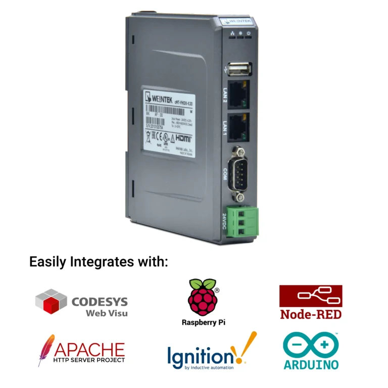 cMT-FHDX-820W Headless-HDMI Enabled, Web HMI with built-in Chromium V132 Browser