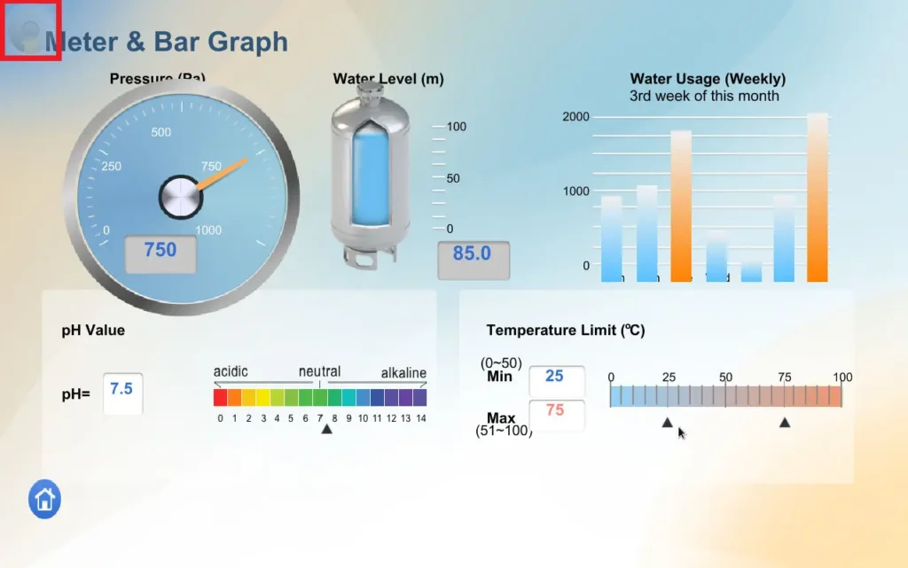 click settings icon on touch screen click settings icon on touch screen