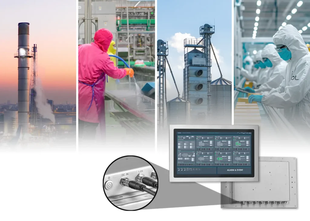 Industrial PC for harsh environment