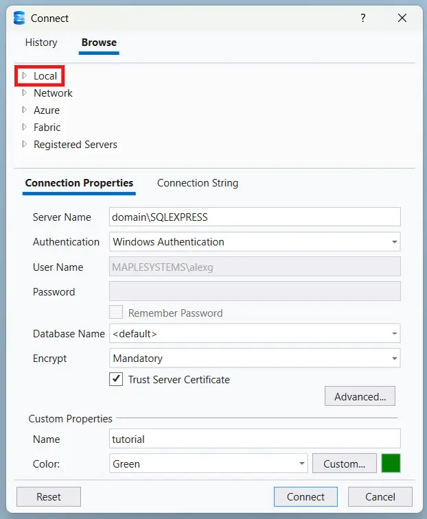 How to use SQL with a Maple Systems HMI