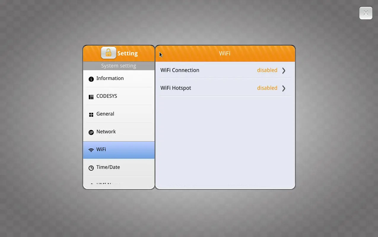 wifi configuration settings