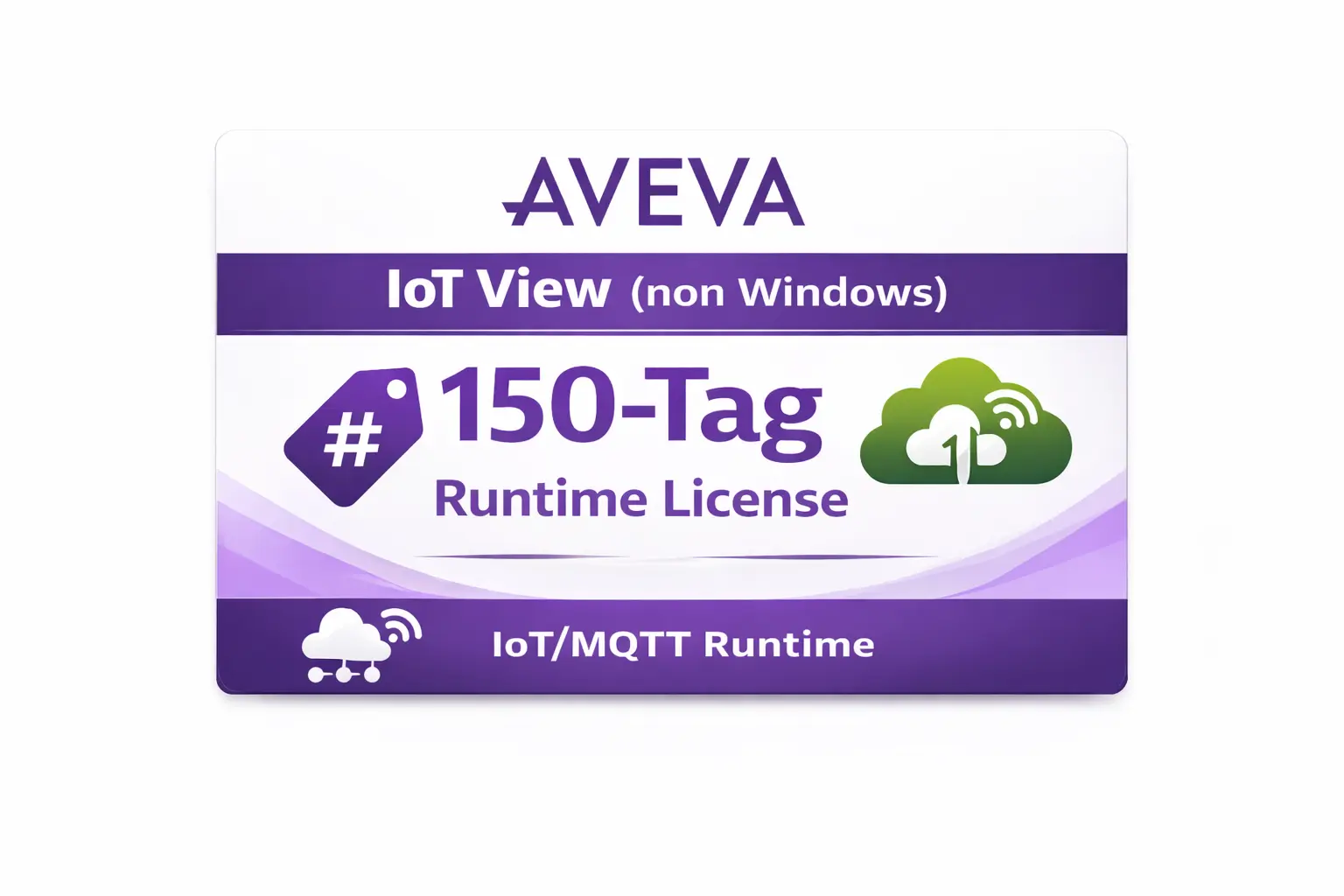 Aveva Edge 150-Tag IoT View Runtime License for Maple Systems IPCs and Panel PCs