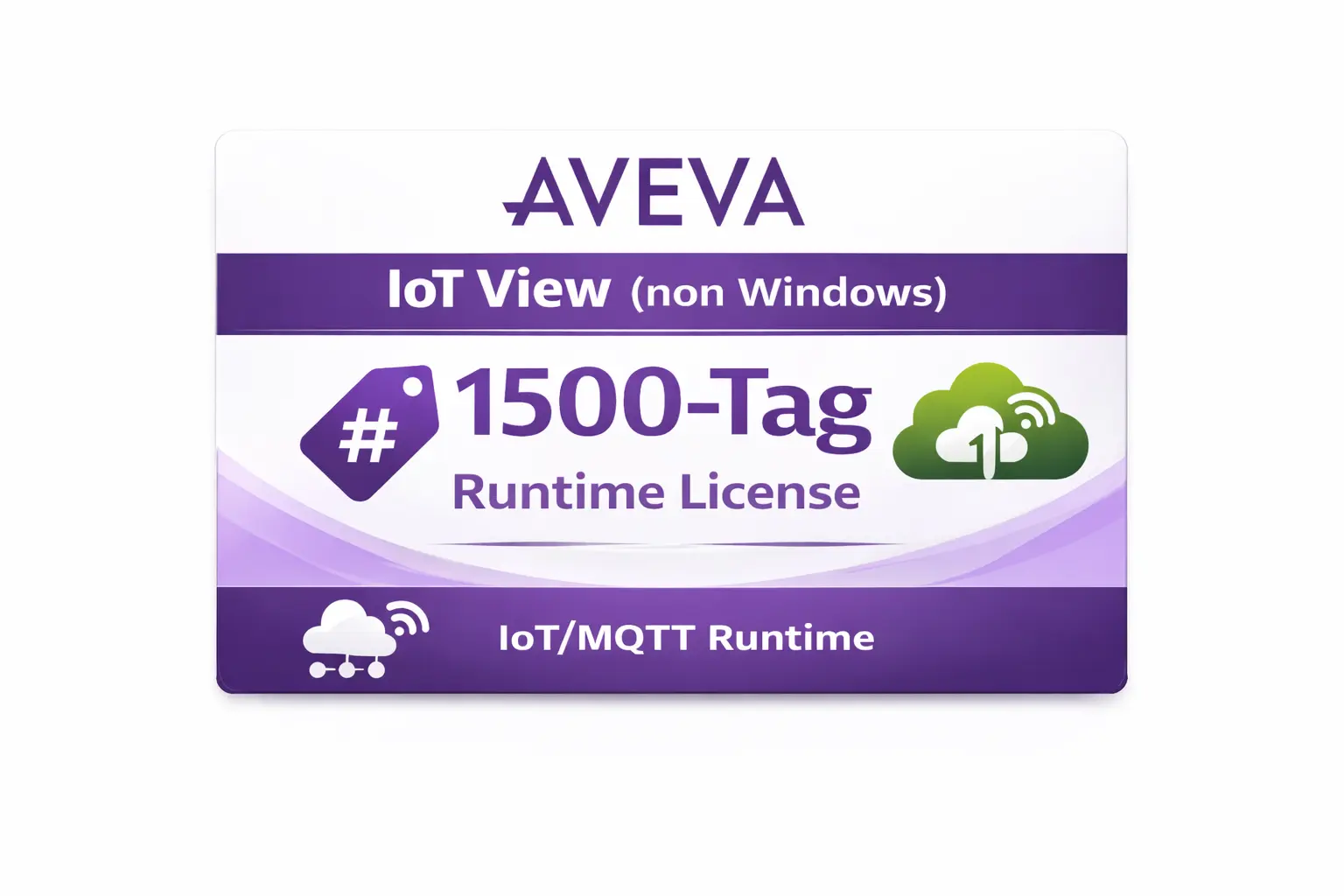 Aveva Edge 1500-Tag IoT View Runtime License for Maple Systems IPCs and Panel PCs